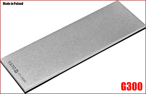 Брусок для заточування ножів зернистість G300 Yato YT-76085