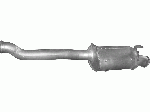 Глушник додатковий Daf (Даф) CF85 / XF105 (61.37) Polmostrow алюминизированный