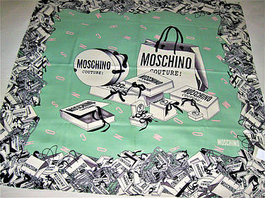 Хустка Moschinno шовк, фото 1