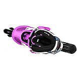 Розсувні ролики Micro NEW Shaper Pink, фото 4