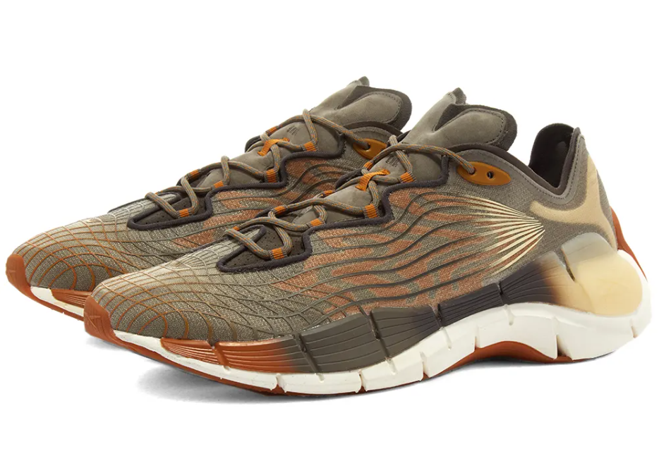 Кросівки REEBOK ZIG KINETICA II 'JUPITER' (STONE, RICH OCHRE & CHALK) (GY5282) розмір 41 Unisex (Made in Vietnam)