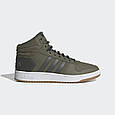 Чоловічі кросівки черевики Adidas HOOPS 2.0 MID EE7370, фото 2