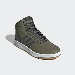 Чоловічі кросівки черевики Adidas HOOPS 2.0 MID EE7370