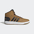 Чоловічі кросівки черевики Adidas HOOPS 2.0 MID EE7371, фото 10