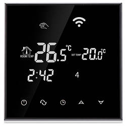 Терморегулятор з WiFi EcoTerm SN WiFi Black