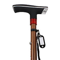 Lb Телескопическая трость Trusty Cane 21329 с фонариком складная на 4-х опорах с фонарем для пожилых людей