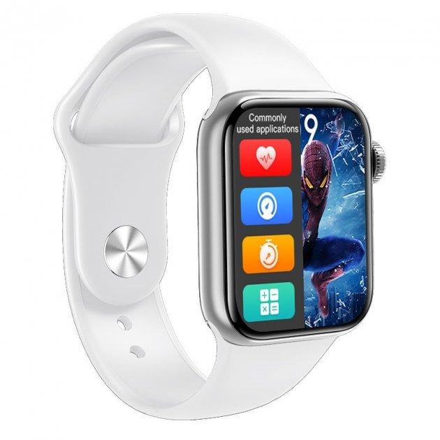 Smart Watch Series 6 M16 PLUS , 44mm Aluminium, голосовий виклик White