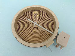 Тен для склокерамічних електро плит 1200 Вт./240В./Ø-165мм.на 2 вивода HEATWELL Kawai