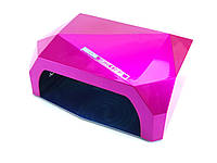 Ультра-фиолетовая лампа для ногтей 36W Diamond Pink