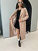 Брендове жіноче класичне пальто з італійського кашеміру, фото 7