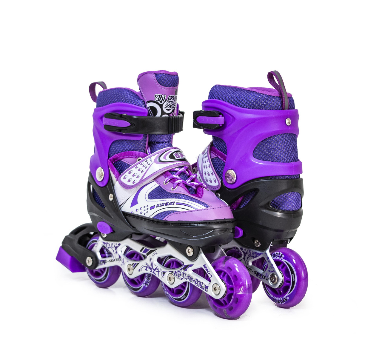 Розсувні ролики Star Happy "Purple". Розмір 29-33, фото 1