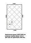 Дзеркальне панно 1200*2000 мм срібло фацет 10 мм в квадраті 282*282 мм (діагональ 400 мм), фото 4