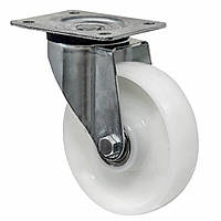 Колесо 4502-N-100-B,.Ø 100 мм, поворотное колесо с кронштейном, колесо из усиленного полиамида, колесо тележки