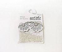 Бульйонки Металеві срібло