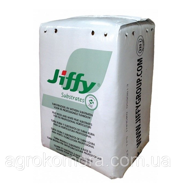 Торф'яний субстрат Джиффі / Jiffy 225 л (0-8мм фракція), фото 1