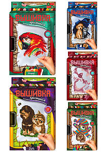 Набір для творчості "Вишивка хрестиком на розтяжці" Danko Toys