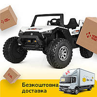 Детский электромобиль Buggy (4 мотора по 76W, 2 аккум, MP3, USB) Багги Bambi M 4170EBLR-1(24V) Белый