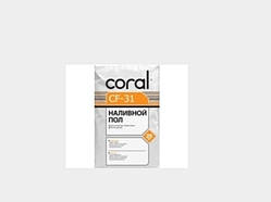 Стяжка для підлоги Coral CF 31