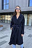 Довге жіноче зимове тепле пальто оверсайз преміум якості, фото 4