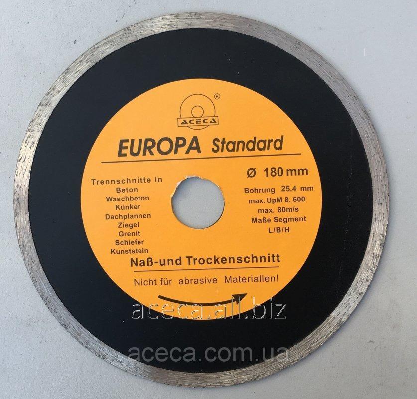 Диск діамантовий 180*25.4мм ACECA Europa Standart Ceramics