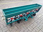 Сівалка дискова зернотукова 10- рядна до мототрактора (з бункером для добрив) 2BJ-10F, фото 8