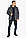 Куртка – воздуховик короткий чоловічий зимовий колір мокрий асфальт модель 35230, розм. 48 50 52, фото 5