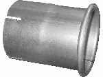 Труба вихлопна Iveco Stralis, EuroTech, Eurostar 91- (64.251) Polmostrow алюминизированный