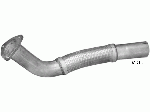 Труба приймальна Mersedes 809/811/814 D/DK/DT din 53262 86- (69.62) Polmostrow алюминизированный