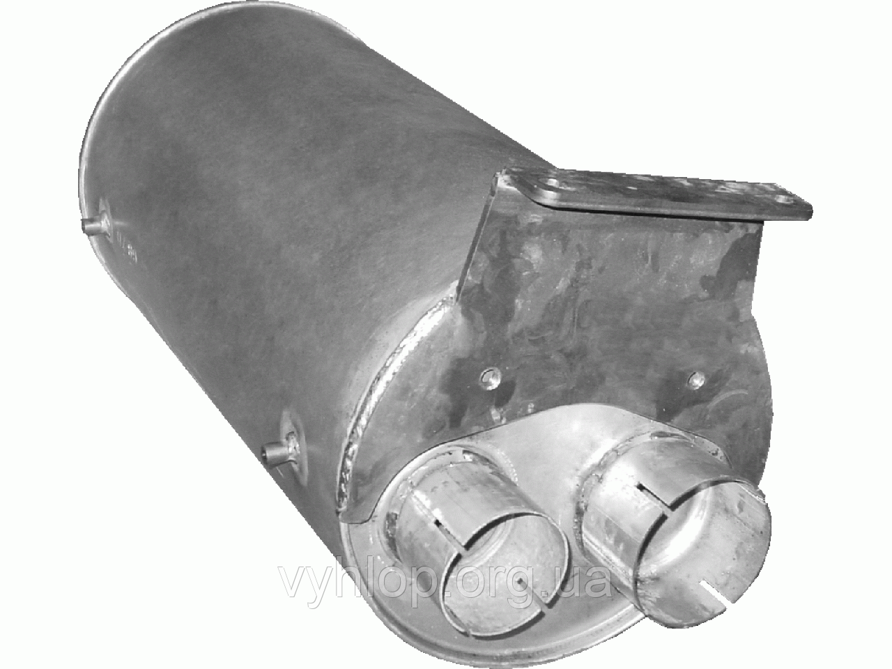 Глушник MAN TGL/TGM din 49397 05- (68.70) Polmostrow алюминизированный