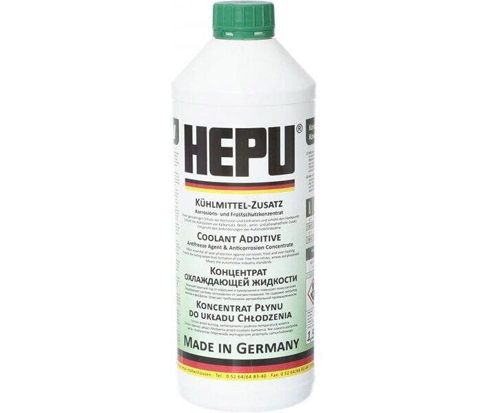 Антифриз G11 концентрат HEPU FULL GREEN -38°C, 1.5 л P999GRN