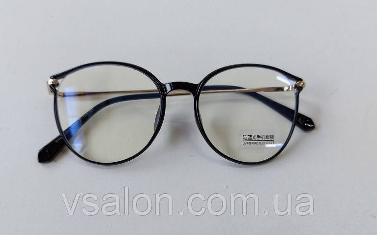 Окуляри комп'ютерні 2882 чорні глянсові, фото 1