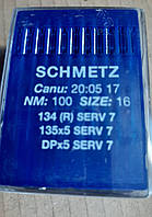 Иглы Shmetz DР-5 18/110 Serv7 c особой беспропускной геометрией иглы
