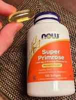 Олія примули вечірньої NOW Super Primrose 1300 mg of Evening Primrose Oil 120 капсул