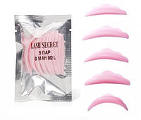 Бигуди для ламинирования ресниц Lash secret, розовые