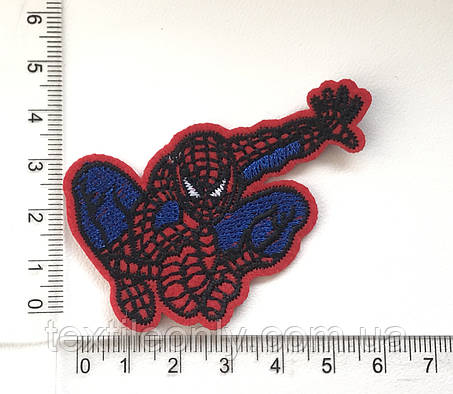 Нашивка людина-павук / spider man 62х45 мм, фото 2