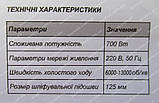 Орбітальна шліфмашина Вітязь ОШМ 125-700 (пилозбірник), фото 6