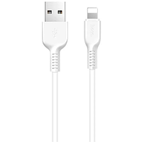 USB кабель Hoco X20 Flash Lightning (Білий)