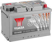 Акумулятор 6СТ - 80Ah Silver High Performance Battery YBX5096 (0)