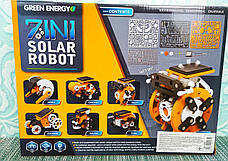 Конструктор робот на сонячних батареях 7 в 1 | Дитячі конструктори | Робот конструктор | Робот|, фото 2