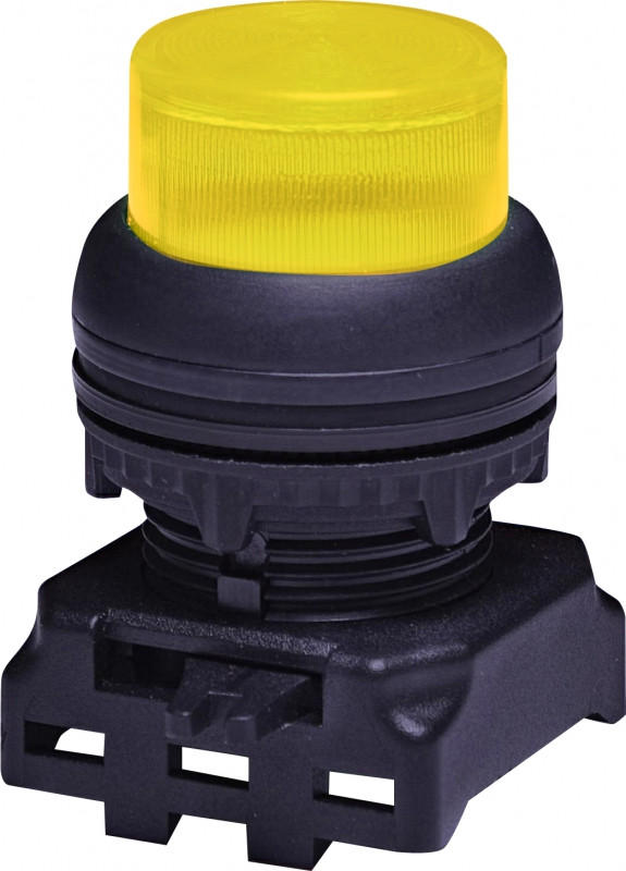 Кнопка-модуль виступаюча з підсвічуванням EGPI-Y (жовта)