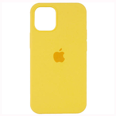 Чохол Silicone Case (Copy) для iPhone 12 / 12 PRO Chirp / Yellow 4, фото 2