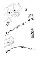 Винт M8 X 24 MM бойка дверного замка GM 9175119 OPEL ASTRA-G/H VECTRA-B/C ZAFIRA-A/B