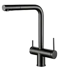 Комбінований змішувач Fabiano FKM 31.14 SS Nano Graphite
