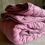 Ковдра зима-літо 4 сезони Розмір євро 200х220 ОДА на кнопках стеганное 3 в 1, висока якість, фото 4
