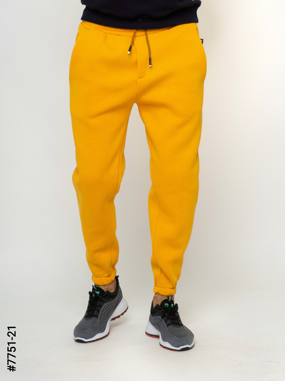 7751-21 Чоловічі спортивні штани тринитка норма (5 од: S, M,L,XL,2XL)