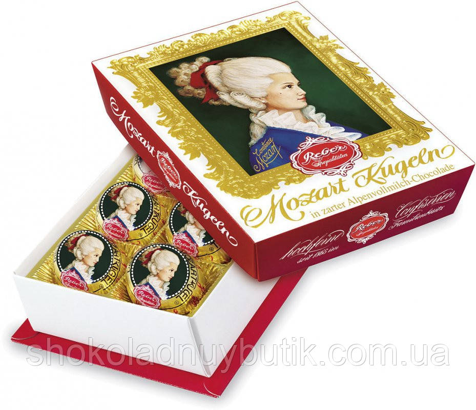 Конфеты в коробке Mozart Kugeln 120г