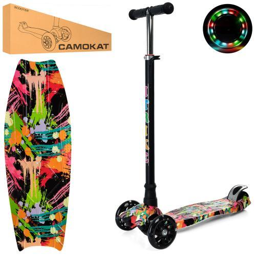 Дитячий триколісний самокат maxi JR 3-055-3-WP33