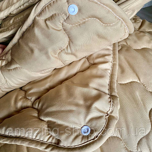 Одеяло 3в1 зима-лето Евро размера 200х220 ОДА стеганное на кнопках 4 ...