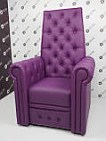 Педикюрне крісло трон Queen, фото 4