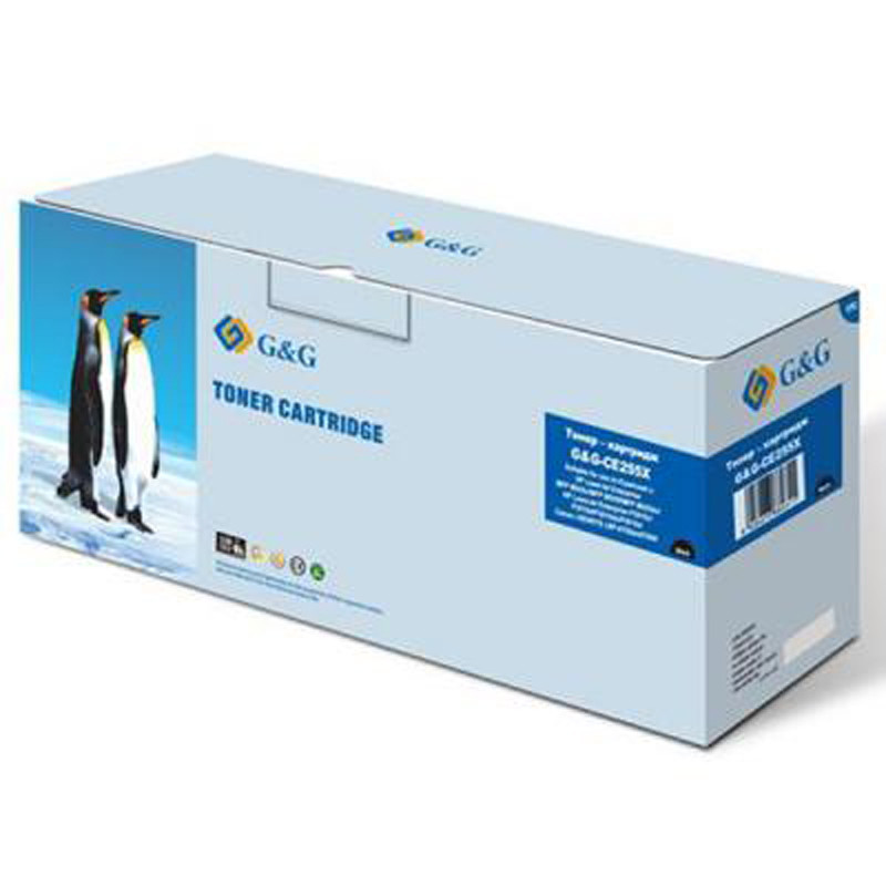 Сумісний картридж G&G-CE255X (аналог HP CE255X) m521dn m521dw m525c m525dn m525f p3010 p3015 p3015d p3015dn